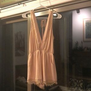Tan Romper